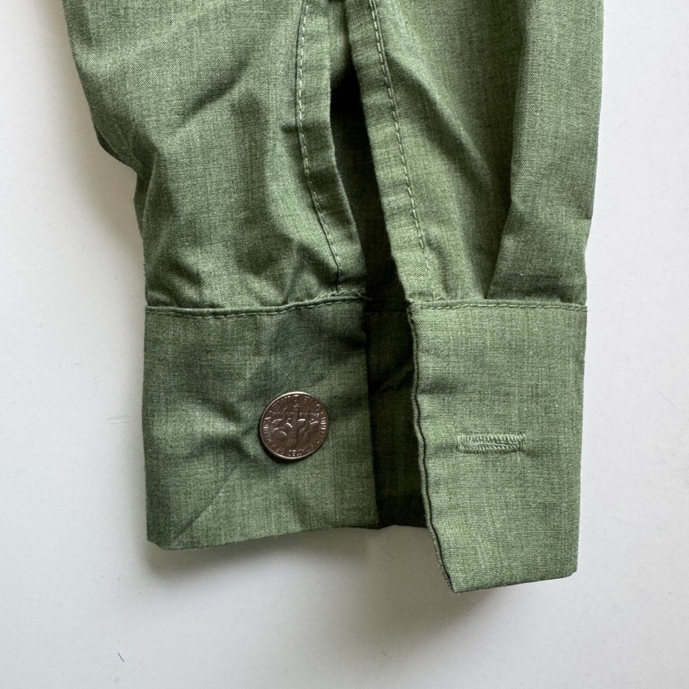 PRETTY LITTLE THING Oversized Button Up L/S Shirt Womens‎ 4 Green - Picture 8 of 15